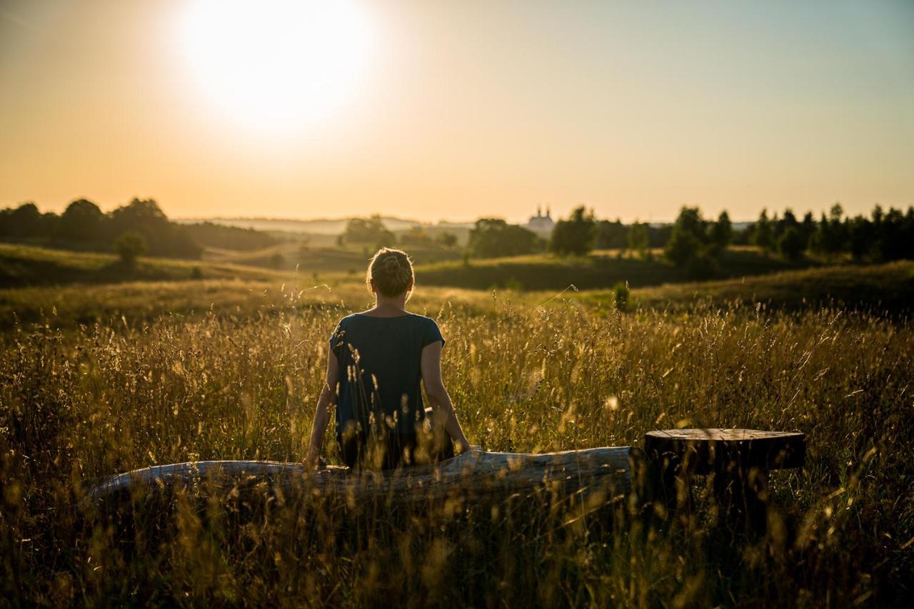 Appartamento Siedlisko Pod Krukiem - Jurta Rosochaty Rog Esterno foto