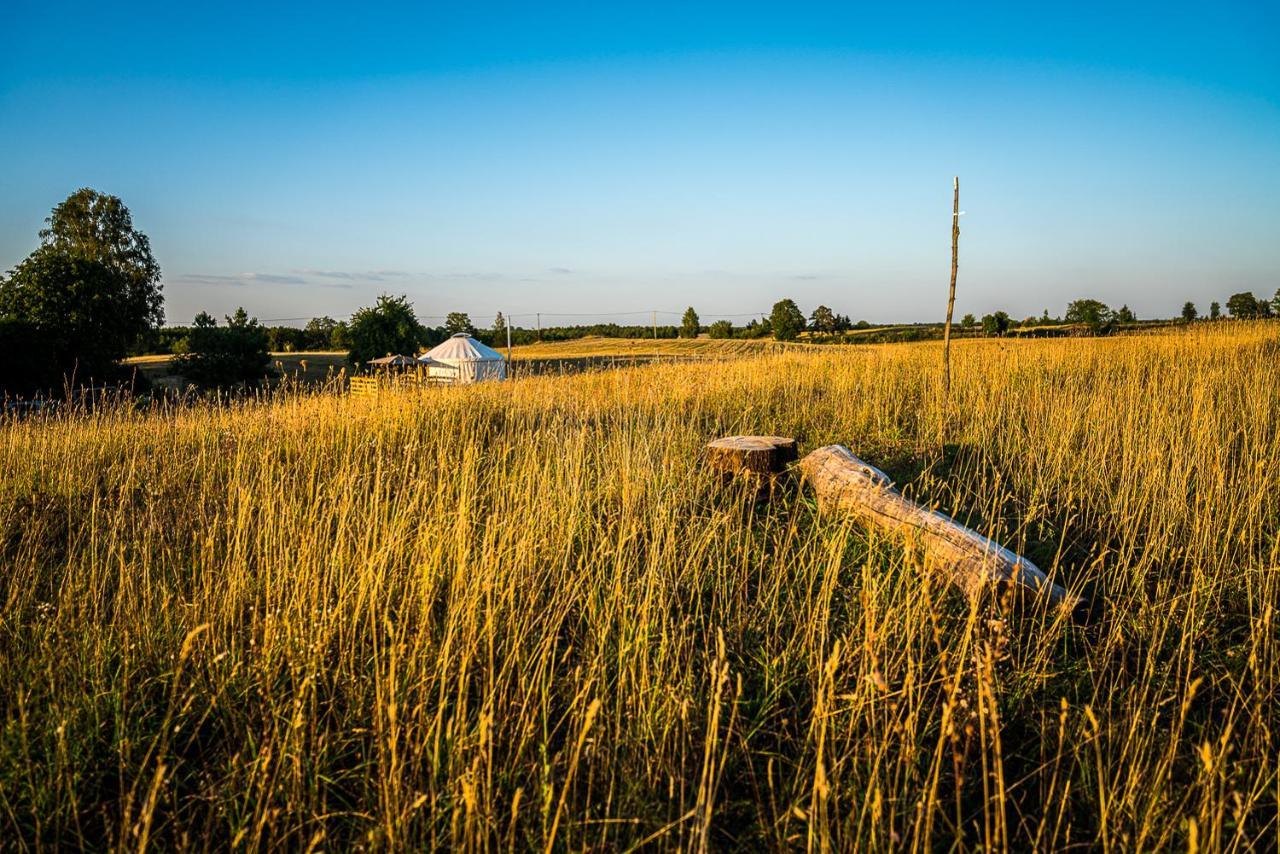 Appartamento Siedlisko Pod Krukiem - Jurta Rosochaty Rog Esterno foto